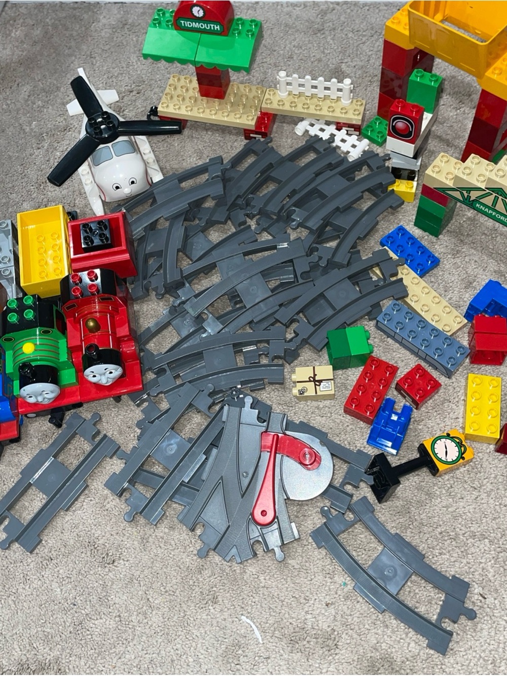 LEGO Duplo Thomas The Tank Engine Thomas Load & Carry Set And More Preowned